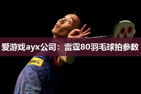 爱游戏ayx公司：雷霆80羽毛球拍参数