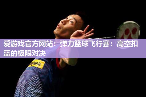 弹力篮球飞行赛：高空扣篮的极限对决