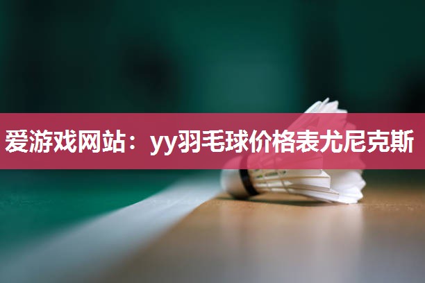 yy羽毛球价格表尤尼克斯