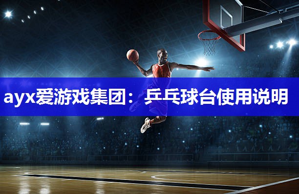 乒乓球台使用说明